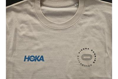 Direktsiebdruck Vienna Running Collective Hoka
