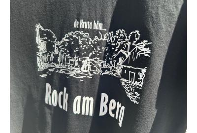 Direktsiebdruck Rock am Berg