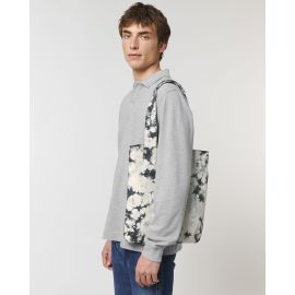 Tote Bag Tie and Dye Tie&Dye Natural Raw/Black OS